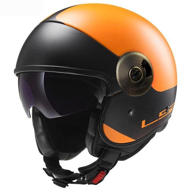 Vespa helmet goggle open face motorcycle helmet vintage scooter helmets jet hero style