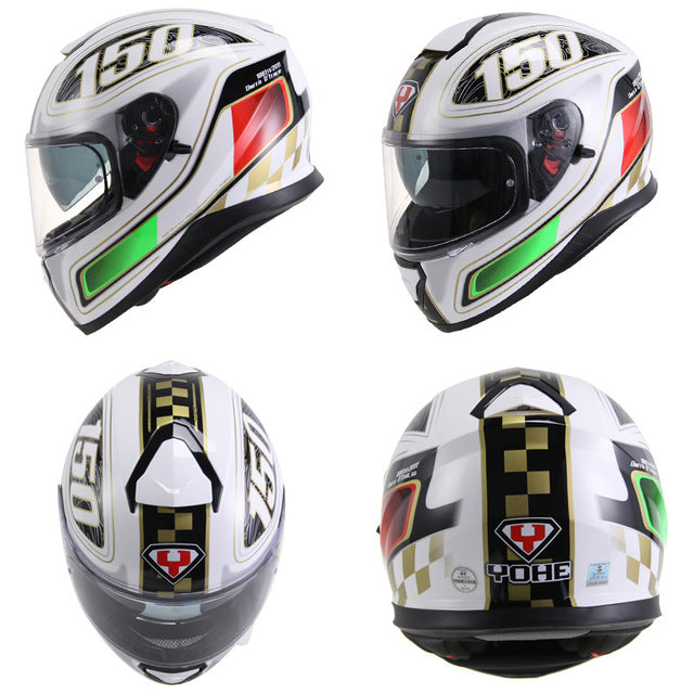 Racing helmet flat black full face motorcycle helmets red spider street bike