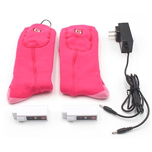 Health electric heated socks warming elastic sock indoor and outdoor