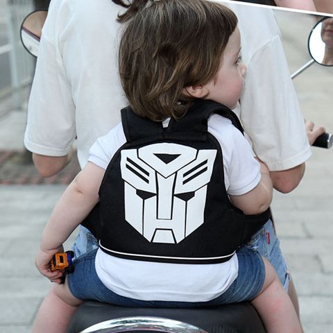 Electric vehicle safe motorcycle safety belt baby children seat safety belt star