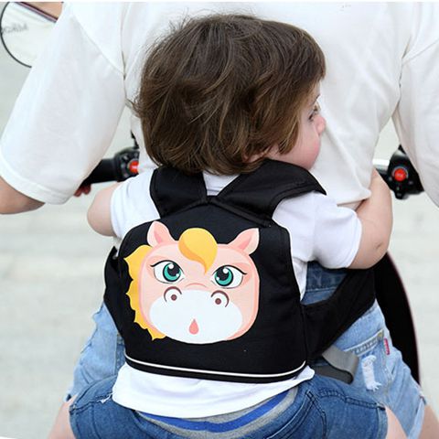 Electric vehicle safe motorcycle safety belt baby children seat safety belt star