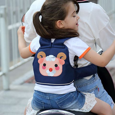 Electric vehicle safe motorcycle safety belt baby children seat safety belt star
