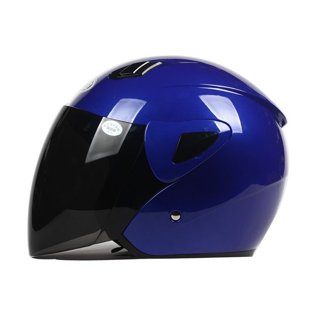 Electric helmets motorcycle helmet scooter open face visors autumn winter safety