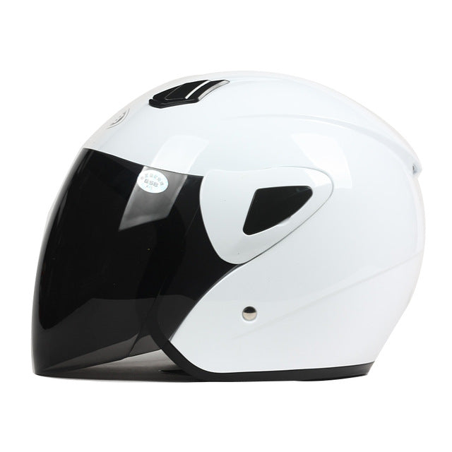 Electric helmets motorcycle helmet scooter open face visors autumn winter safety