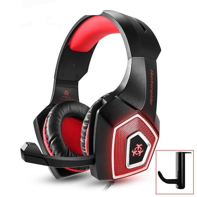 Gaming headset headphone gadget with microphone led light for PS4 Xbox one 360 PC