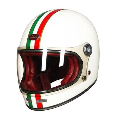 Vintage scooter helmet retro motocross helmets motorcycle ultralight dot ECE