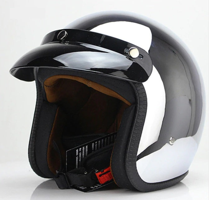 Vega helmet scooter motorcycle vintage 3/4 open face for biker