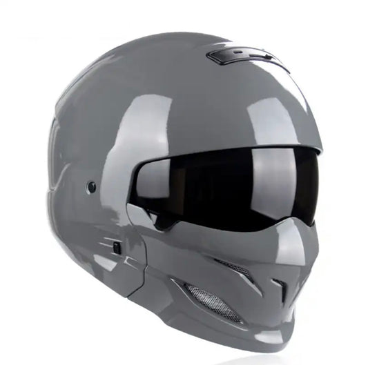 Samurai motorcycle helmet superhero motorcycle retro scorpion electric bike chopper