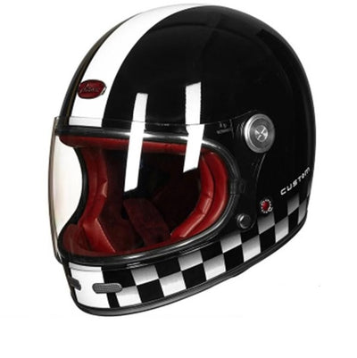 Vintage scooter helmet retro motocross helmets motorcycle ultralight dot ECE