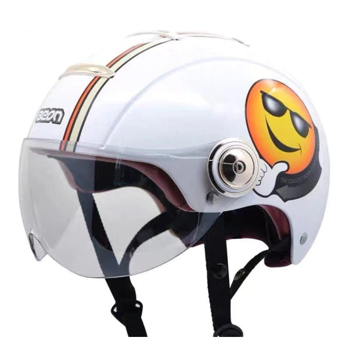 Vespa helmets vintage motorcycle helmet retro half open face jet style