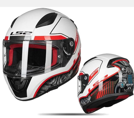 Full face motorcycle helmet racing helmets ABS safe structure for unisex