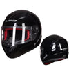 Full face motorcycle helmet racing helmets ABS safe structure for unisex