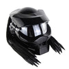Iron warrior man motorcycle helmets predator helmet full face safe black colorful