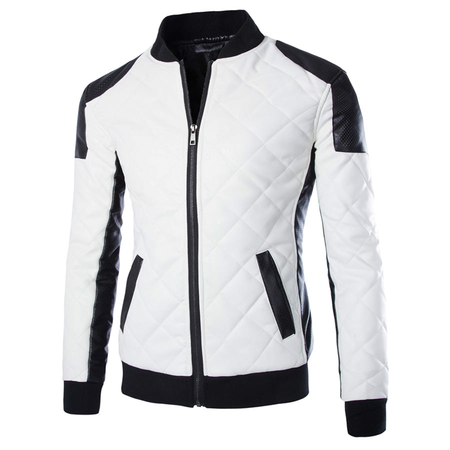 Bomber jacket for men leather jackets casual fashion plus size 5XL 6X