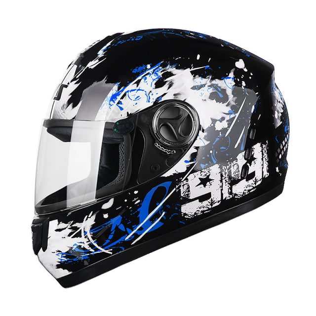 full face helmets skull motorcycle helmet double visor gear protective motorbike