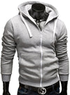 Sweatshirt hoodies men casual sportswear zipper fashion cloth