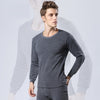 Sexy black thermal underwear sets for men clothes