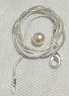 Necklace 925 silver jewelry sea turtle real pearl pendant charms DIY gift