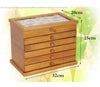 marriage gift vintage wood cosmetic box multilayer makeup storage boxes
