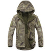 Army military tactical jacket hunt camouflage clothing windproof waterproof for men
