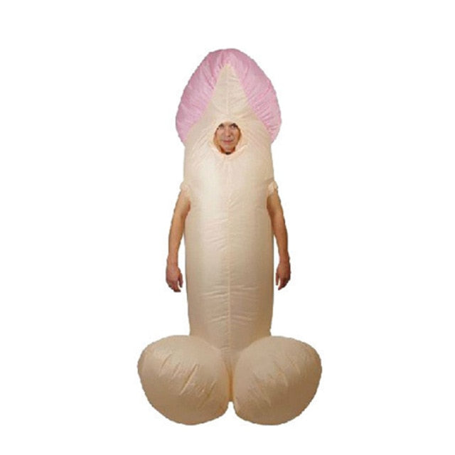 Halloween costume cosplay penis dick sexy funny joke jumpsuit Inflatable