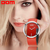 Luxury woman watches leather sport lady wristwatches