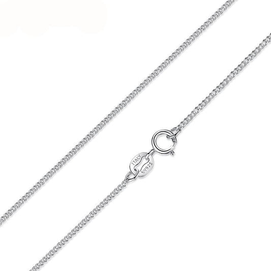 Necklaces 925 sterling silver link chains pendant charm for women luxury jewelry gift