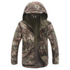 Army Military Tactical Jacket Men Camouflage Coat  Soft Shell Plus Size 4XL Raincoat