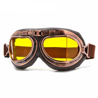 Vintage scooter goggles helmets retro style cruiser pilot motorcycle goggles gafas