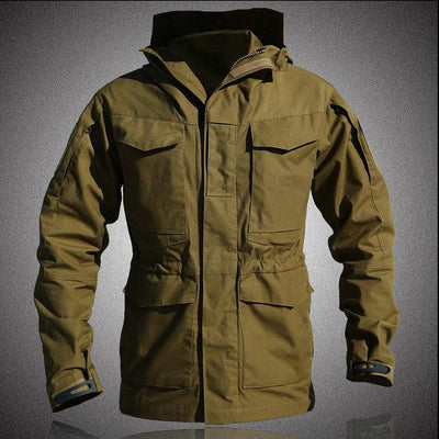 Tactical hoodie jacket for men pilot coat army cloth windbreaker waterproof