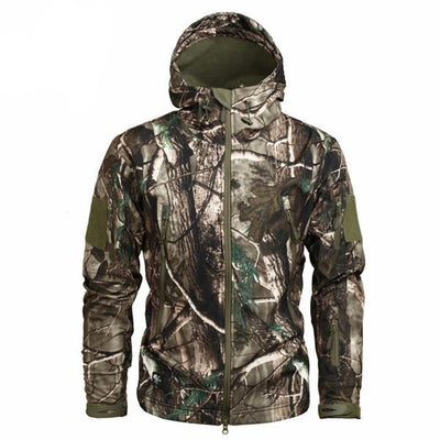 Men coats army military camouflage fleece jacket tactical clothing autumn