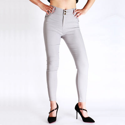 Skinny pants trousers push up pencil casual slim pants candy colour women fashion
