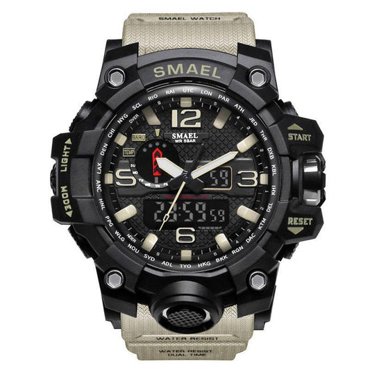Men military watch sport army watch 50m waterproof shock wrist watches