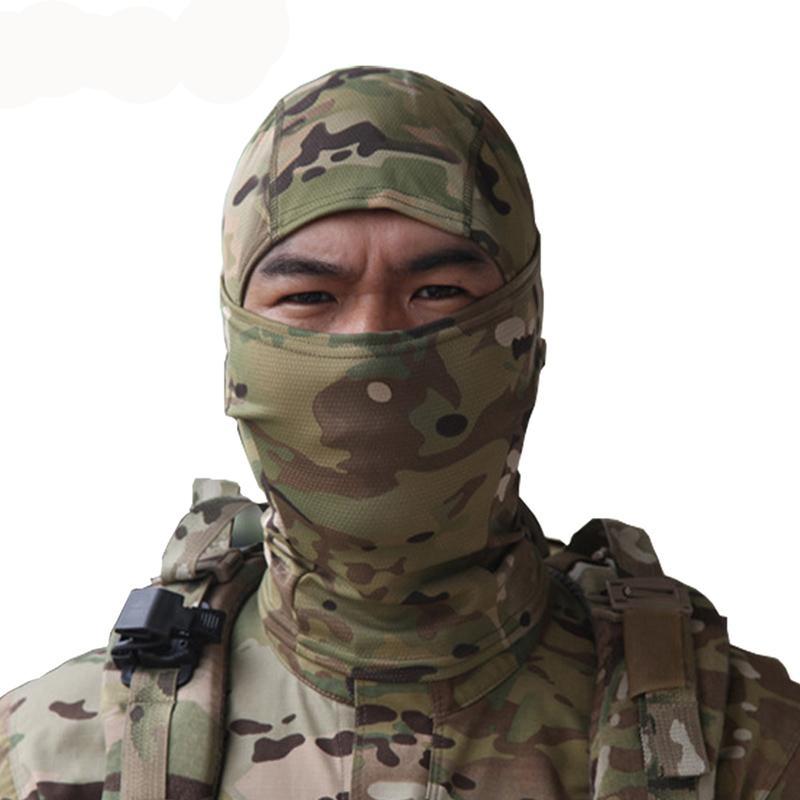 Military Tactical Hunt Full Face Mask Camouflage Paintball War Game
