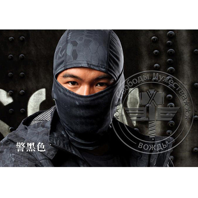 Military Tactical Hunt Full Face Mask Camouflage Paintball War Game