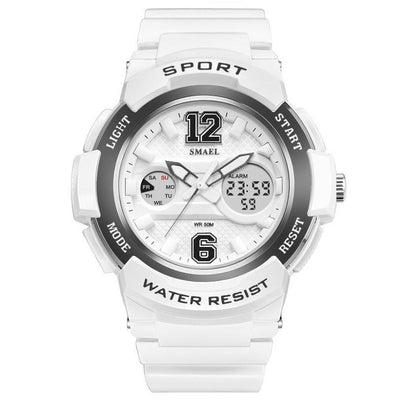 Women sport wristwatch cute 30M waterproof dual display lady watch