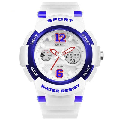 Women sport wristwatch cute 30M waterproof dual display lady watch