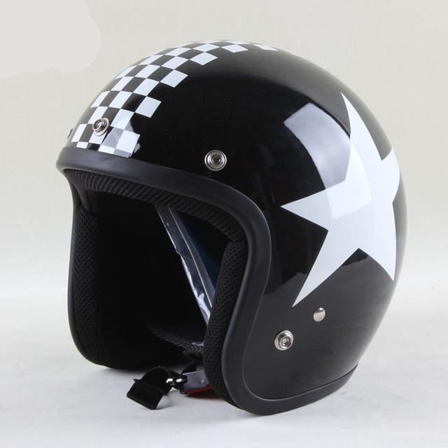 Vespa helmet motorcycle scooter retro vintage helmets open face