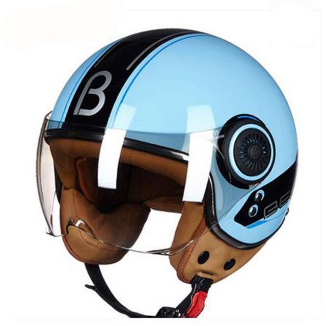 Vespa helmet motorcycle scooter vintage retro open face helmets