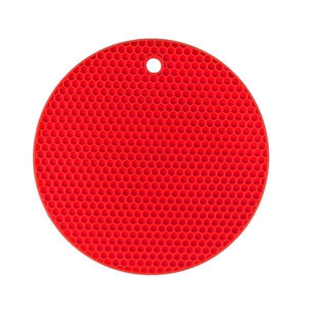 Cooking tools pot lid holder silicone trivets mat heat resistant kitchen