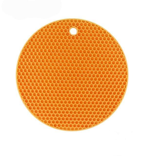 Cooking tools pot lid holder silicone trivets mat heat resistant kitchen