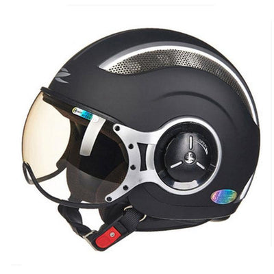 Vespa helmet motorcycle vintage scooter helmets retro 3/4 half face helmets jet style