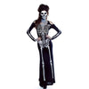 Skull halloween costume ghost zombie vampire cosplay suit women funny party