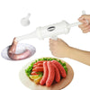 hand manual sausage machine meat stuffing making filler operated kitchen tools