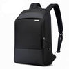 Laptop Business Backpack Black Bag USB Charging Waterproof