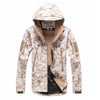 Army Camouflage Men Jacket Military Tactical Hunt Clothes Waterproof Soft Shell