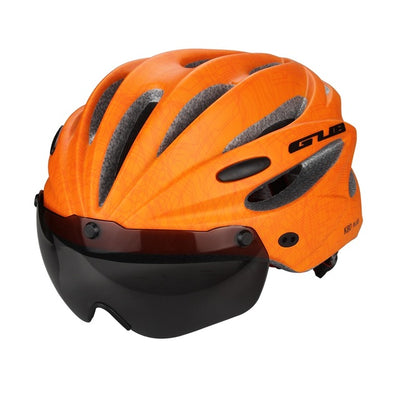 Glasses Bicycle Helmets Cycling Helmet Goggles Integrally-molded MTB Road racing Bike