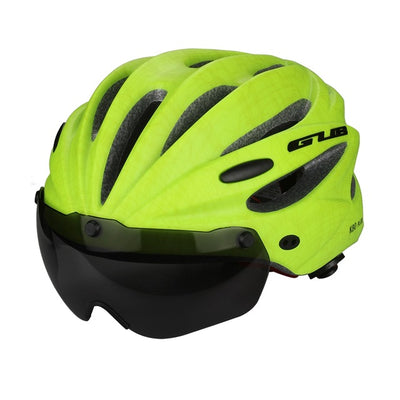 Glasses Bicycle Helmets Cycling Helmet Goggles Integrally-molded MTB Road racing Bike