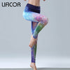 Yoga pants slim fitness women gym leggings printed running sportwear