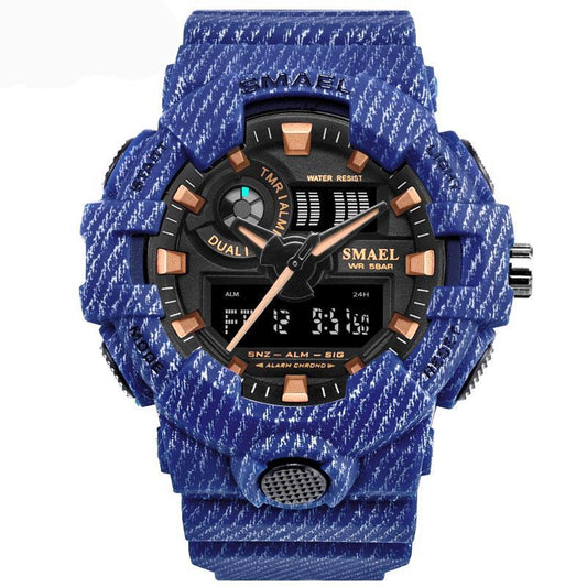 Men Sports Watches Military Watches Army Writwatch Digital LED 50m Waterproof